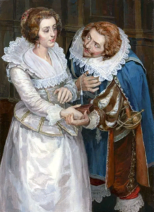 королева Анна с Герцогом Бекингэмским