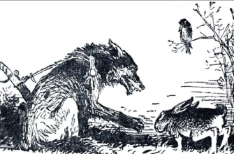 Волк поймал зайца